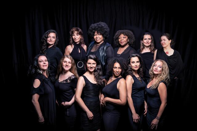 Die multinationale Supergroup "Viennese Ladies" ist mit einem energiegeladenen Soul- und Rhythm &amp; Blues-Konzert in der AK Linz zu Gast. | Foto: Gerry Frank