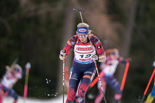 Lisa Hauser kann ein zufriedenes Resümee aus ihrer 10. WM-Teilnahme ziehen. | Foto: Nordic Focus