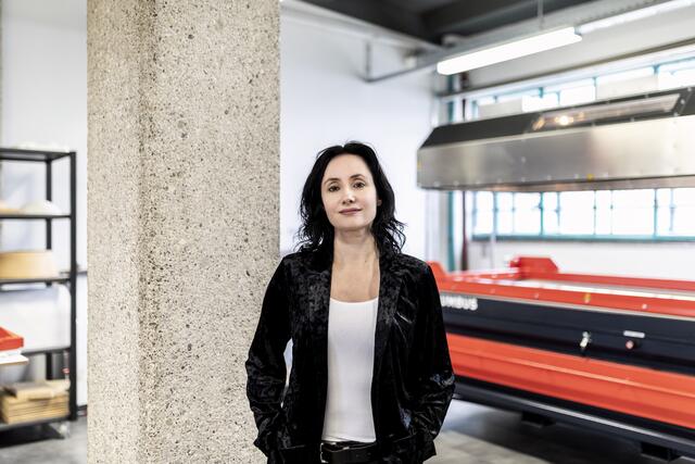 Hidden Champion: Ruth Christine Koppenberger hat die Firma ihres Vaters übernommen und machte sie zur Weltspitze für Vakuumpressen. | Foto: Columbus