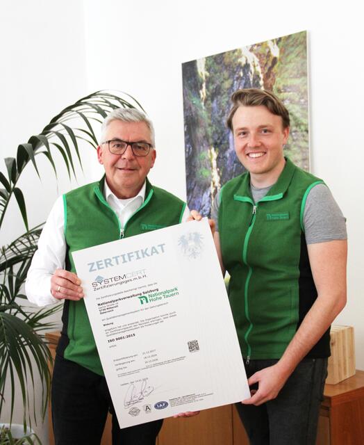 Landesrat Josef Schwaiger und Projektverantwortlicher Felix Germann | Foto: Land Salzburg