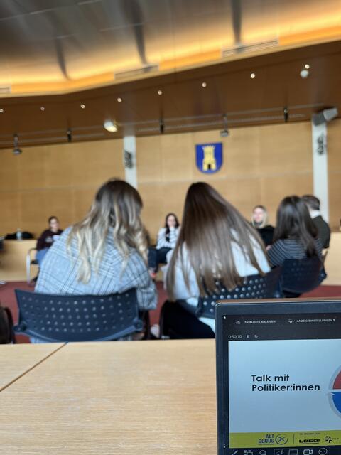 Spannende Stunden für die Jugendlichen mit der Politik in Köflach | Foto: Schalk