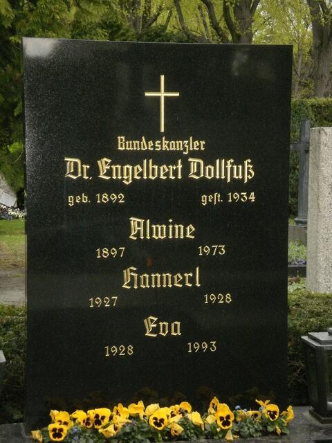 Die letzte Ruhestätte des ehemaligen Bundeskanzlers, der 1934 von den Nationalsozialisten ermordet wurde. | Foto: Maria-Theresia Klenner