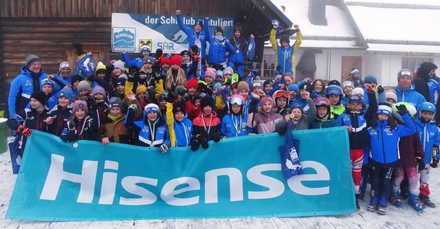 Landesmeisterschaften der Kinder im Riesenslalom: Die jungen Skiläufer stellten am Göstlinger Hochkar ihr Können unter Beweis. | Foto: Schiclub Göstling-Hochkar