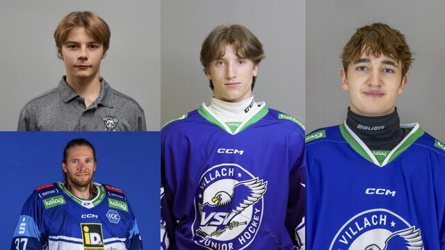 Sowohl Nachwuchsspieler als auch René Swette von der Profi-Mannschaft geben einen Einblick in die 5. Jahreszeit und was sie sich erwarten | Foto: VSV/Krammer/EC iDM VSV