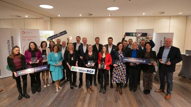 16 Unternehmen erhielten das Gütesiegel im Burgenland.  | Foto: ÖGK