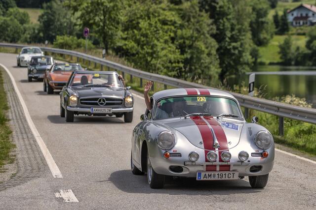 Die Mühlviertel Classic rollt von 19. bis 21. Juni 2025 durch die Region. Start und Ziel ist heuer beim Hotel Freigold in Freistadt. | Foto: MVC/Gaisbauer