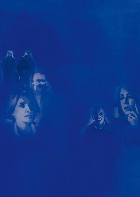 Graviertes Glasplättchen von Veeronika Schubert. | Foto: Galerie Blaugelb Zwettl