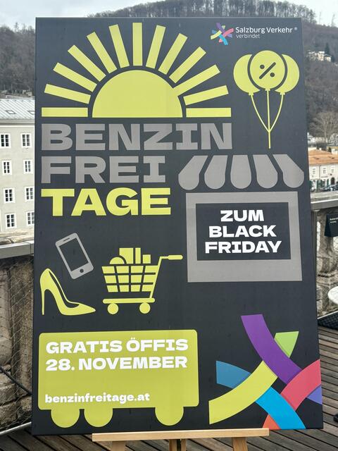 Neu im Programm ist der Black Friday am 28. November, der erstmals als Benzinfrei-Tag inkludiert wird, um den regionalen Handel zu stärken. | Foto: Carmen Kurcz