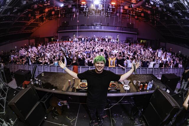 Der neueste Song von DJ Greenice: Flames to Life. | Foto: Stefanie Eder