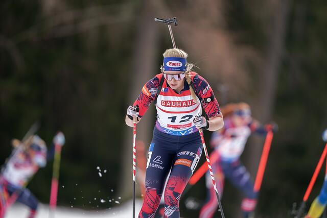 Lisa Hauser kann ein zufriedenes Resümee aus ihrer 10. WM-Teilnahme ziehen. | Foto: Nordic Focus