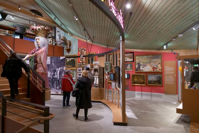 Der Neubau hat mit zweieinhalb Geschoßen eine Nutzfläche von 356 Quadratmeter sowie eine Ausstellungsfläche von 184 Quadratmeter. | Foto: Maximilian Spitzauer/RMW