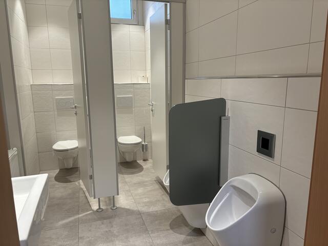 Auch die Sanitäranlagen wurden auf den neuesten Stand gebracht.