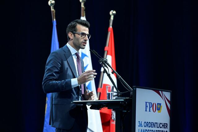 FPÖ-Landesparteiobmann LH-Stellvertreter Udo Landbauer. | Foto: FPÖ NÖ