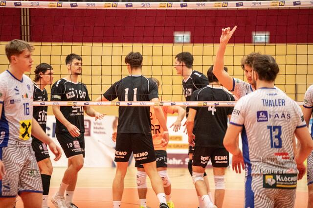 Der VCA Amstetten NÖ musste in der heimischen Johann-Pölz-Halle eine Niederlage gegen den TSV Raiffeisen Hartberg verkraften. | Foto: Peter Maurer/VCA