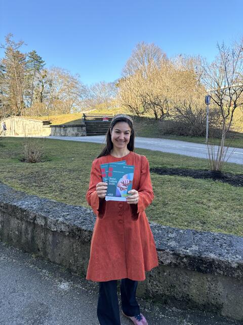 Sozialleitbild der Stadt Salzburg. Im Bild die Projektverantwortliche Isabel Bojanovsky  | Foto: Lisa Gold