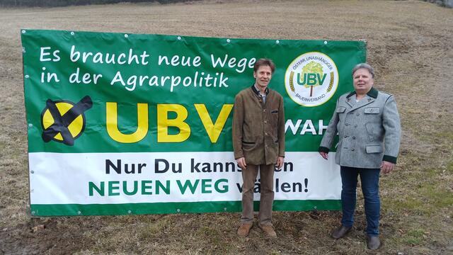 Erwin Haider (r.) und sein UBV-Mitstreiter Anton Lackner.  | Foto: privat