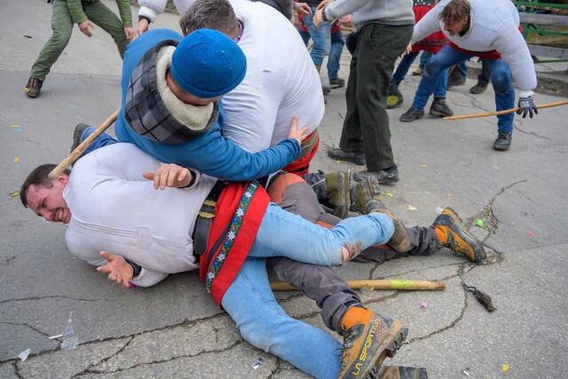 Wampeler-Alltag: Manchmal tut's auch richtig weh ... | Foto: zeitungsfoto.at