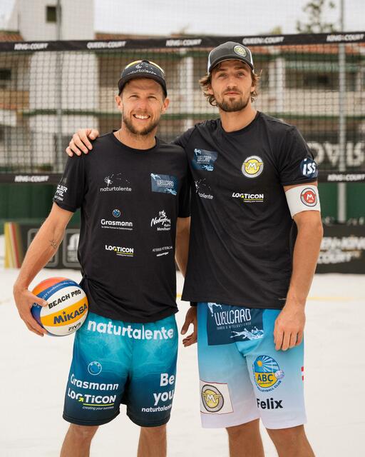 Florian Schnetzer (li.) mit seinem Partner Felix Friedl. | Foto: Matyas