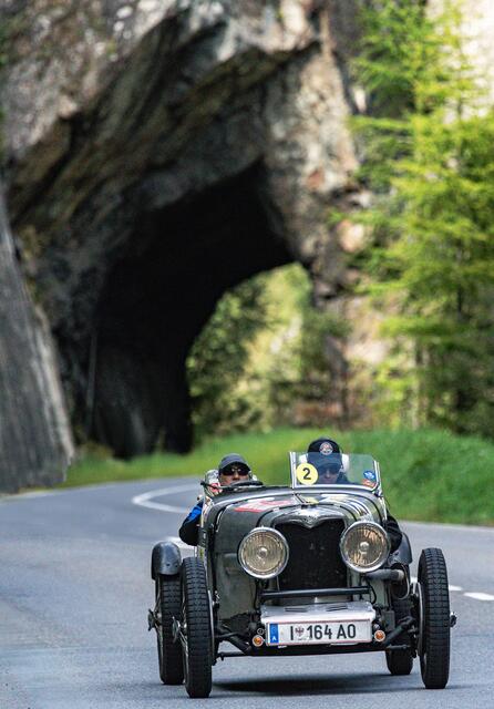 Tolle Impressionen warten auf die Teilnehmer der Ötztal Classic.