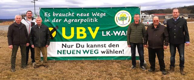 UBV Bezirk Gmünd: Franz Müller, Werner Eibensteiner, Wilhelm Schuster, Reinhard Gruber, Johann Hobiger und Hermann Hahn jun. | Foto: UBV Gmünd