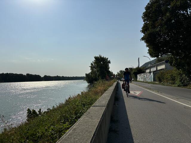 Der Donauradweg ist für Klosterneuburg aus der tourstischen Perspektive sehr wichtig und hat noch Potenzial.  | Foto: MeinBezirk/Seebacher