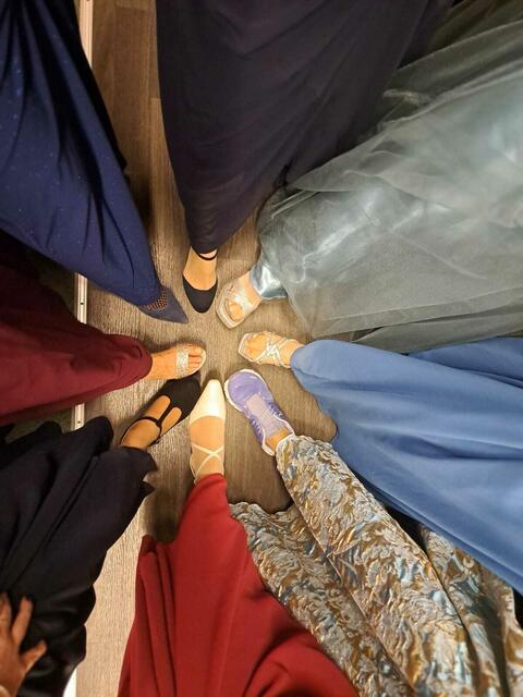 Selfie mit "Fussis". | Foto: privat