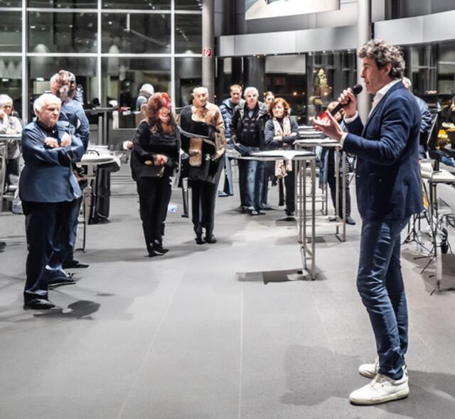 Foto: ÖVF / Peter Kolros - Ulf Fuchs begrüßt die zahlreichen Gäste