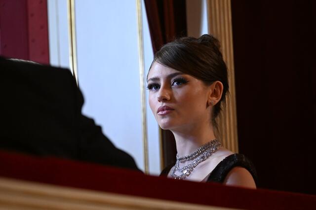 Leni Klum in der Swarovski-Loge. | Foto:  ROLAND SCHLAGER / APA / picturedesk.com