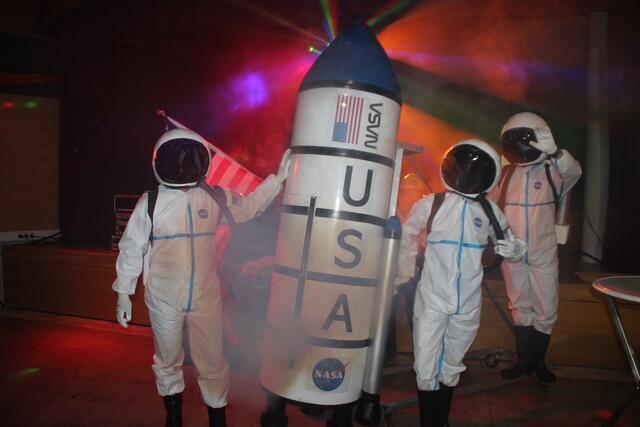 Viel Rauch um nix - die Rakete der NASA Austronauten wollte partout nicht abheben! | Foto: Manfred Jordan