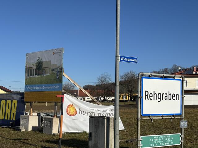 In Rehgraben steht der Baubeginn unmittelbar bevor. | Foto: Martin Wurglits