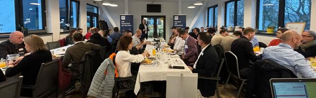 In gemütlicher Atmosphäre wurde genetzwerkt. | Foto: Galileo