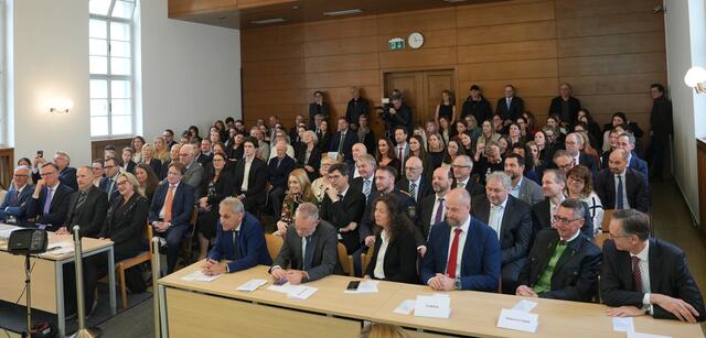 Musikeinlagen erlebt man im Gerichtssaal auch nicht alle Tage. | Foto: MeinBezirk.at