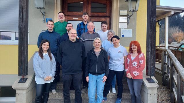 Dreizehn Vamos-Mitarbeiter kümmern sich derzeit in Windisch Minihof um die Bedürfnisse von 32 Klienten und Klientinnen. | Foto: Vamos