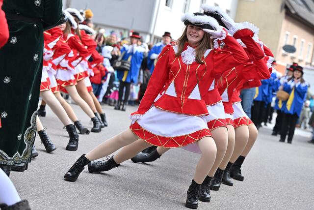 Auch die Kindergarde zeigte ihr können. | Foto: Wolfgang Spitzbart