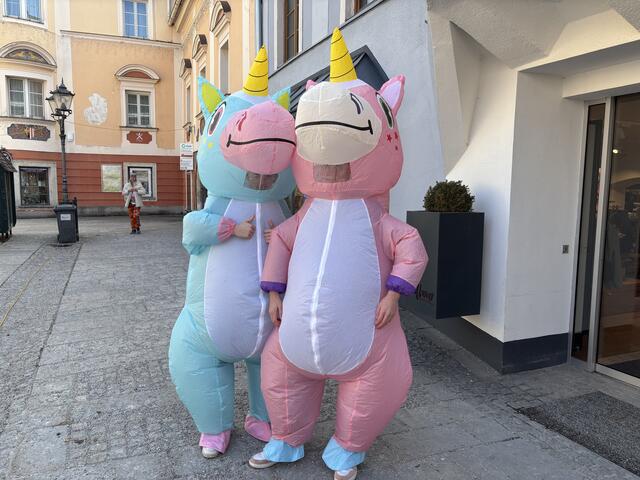 An originellen Kostümierungen mangelte es nicht. | Foto: Petra Feichtl