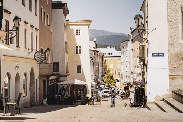 IS Anhängerin Maria G. stammt aus Hallein. Im Bild: Obere Markt | Foto: TVB Hallein.