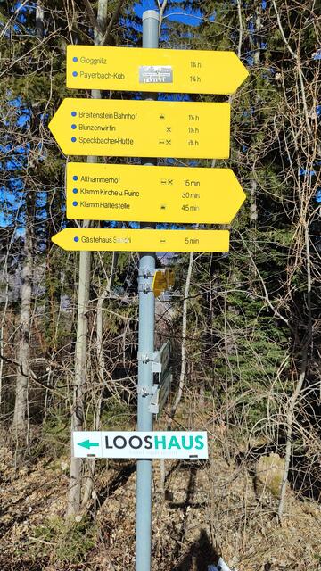 bei so vielen Wanderwegen kann die Entscheidung schon schwer fallen... | Foto: I.Wozonig