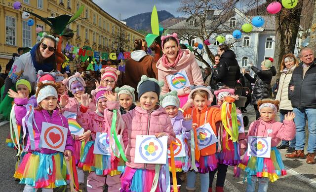 Die Kids hatten viel Spaß beim Fasching in der Kaiserstadt. | Foto: Hörmandinger