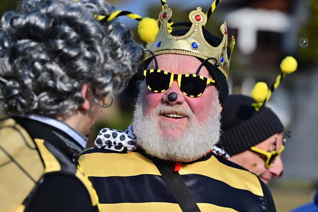 Der Viechtauer Faschingszug wurde auch heuer wieder zelebriert. | Foto: Wolfgang Spitzbart