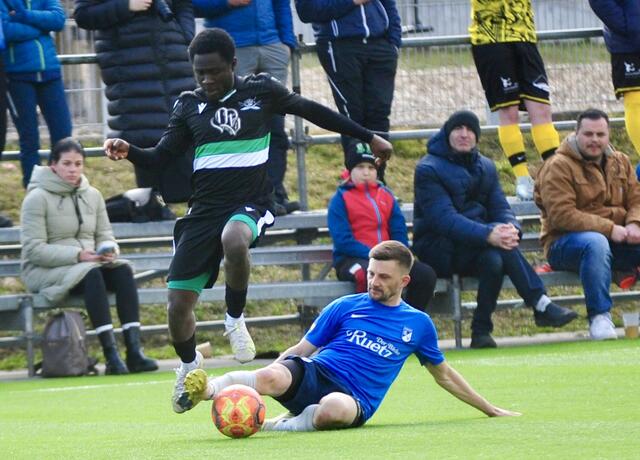 Dieses Duell gibt es auch in der Regionalliga Tirol: Im Blitzturnier setzten sich die Völser gegen Kematen durch. | Foto: Hassl