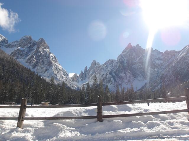 Die Dolomiten zeigten sich jeden Tag von der besten Seite. | Foto: Herbert Schöttl