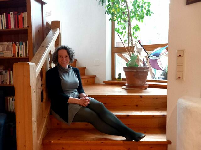 Yvonne Roßmann im Gespräch mit MeinBezirk. | Foto: Melina Hammerle