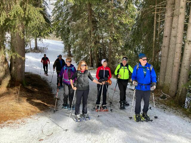 Auch Schneeschuh Wandern gab es in und um Toblach. | Foto: Herbert Schöttl