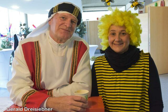 Vizebgm. Dr. Peter Moser und GR Teresa Leitner  | Foto: Gerald Dreisiebner