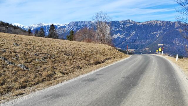 hier käme man mit dem Auto herauf... | Foto: I.Wozonig