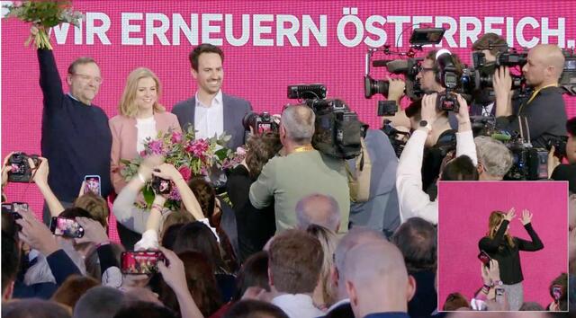 Das sagt die Neos zur Koalition. | Foto: Screenshot Neos