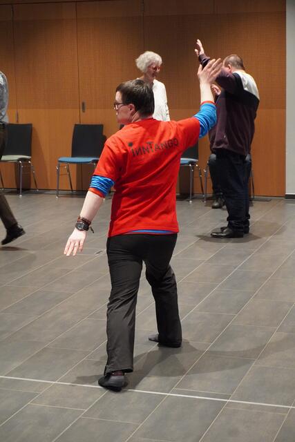 Daniel war einer der ersten Tänzer des Vereins und ist bis heute mit Leidenschaft dabei.  | Foto: Alicia Martin Gomez