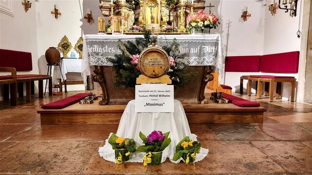 In der Pfarrkirche Friedburg. | Foto: Adolf Falb
