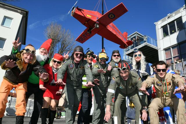 Der Flugsportclub Ferlach konnten mit ihrem "Überflieger" die Jury voll und ganz überzeugen. | Foto: Dieter Arbeiter