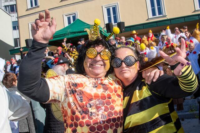 Auch das Bienenvolk von der Gruppe "Karawankenfit" war am Start. | Foto: Dieter Arbeiter